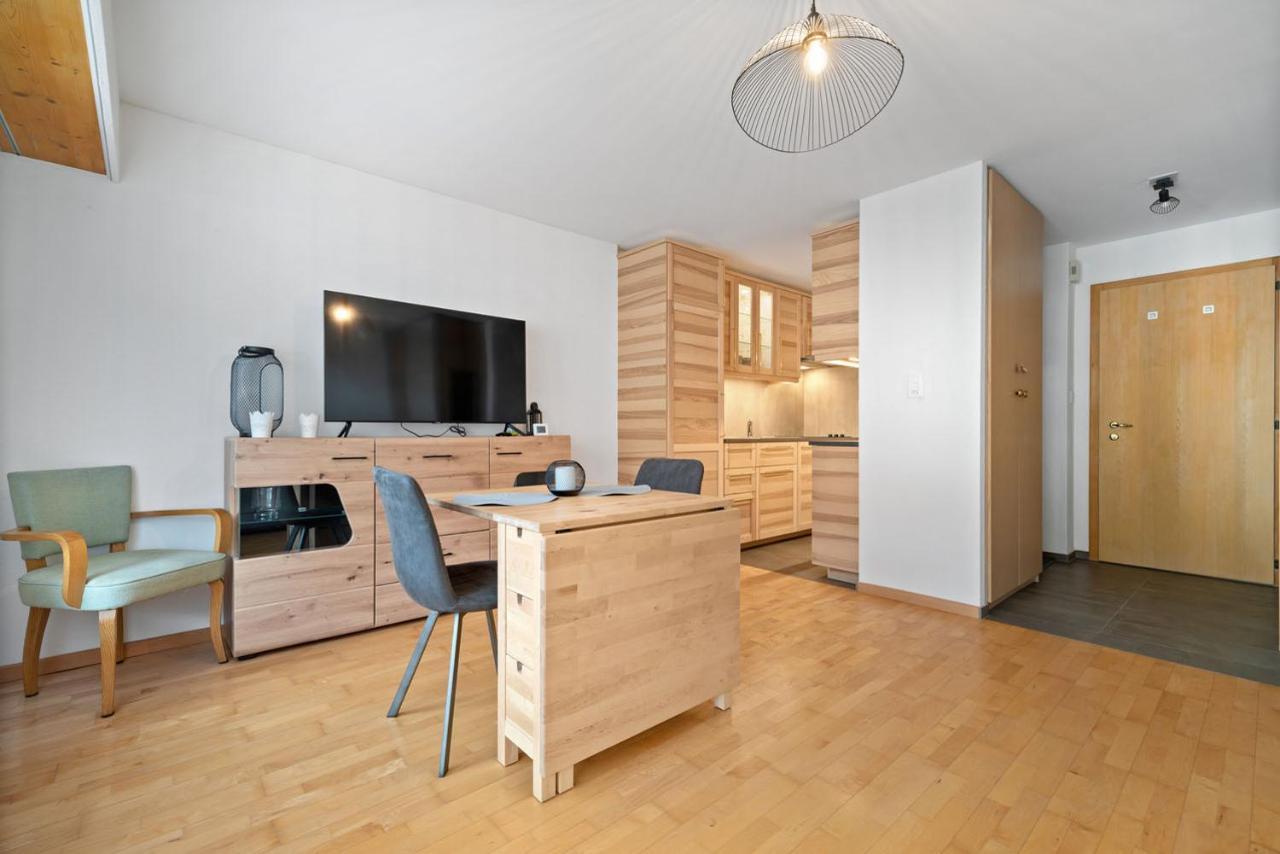 Charmant Studio Renove Situe Dans Les Bains D'Ovronnaz, Immeuble Les Sources Exterior foto